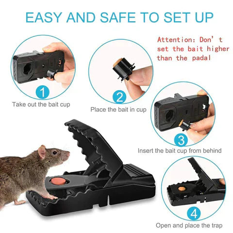 New Powerful Snap Mouse Trap